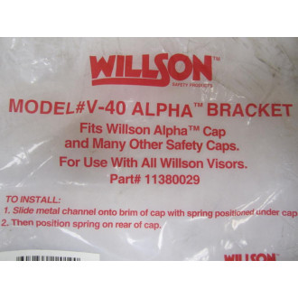 Willson V-40 Alpha Bracket