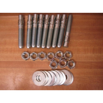 Powers Fasteners 07441 Pack Of 9 Carbon Steel Studs