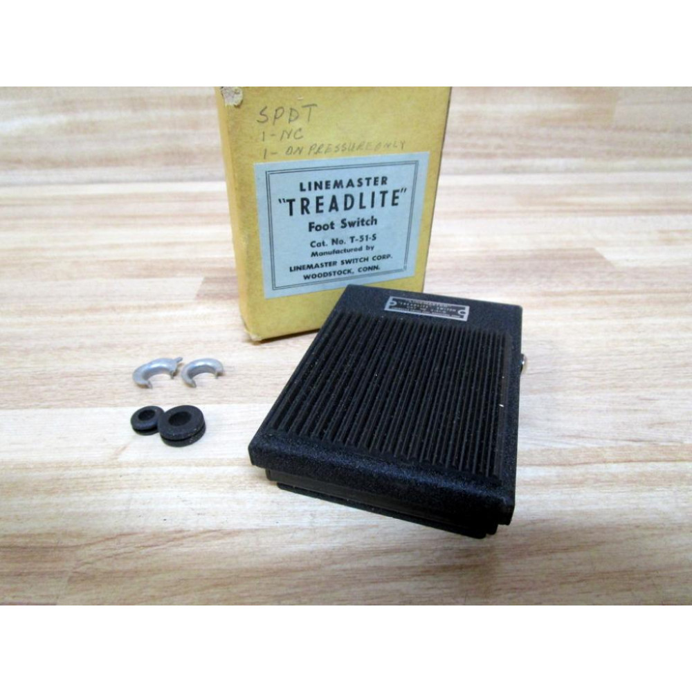 Linemaster T-51-S Foot Switch T51S