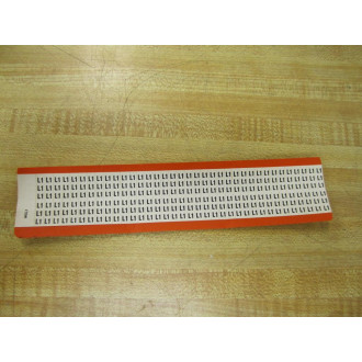 Thomas And Betts WCL1S Wire Marker Cards (Pack of 14)