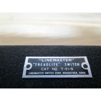 Linemaster T-51-S Foot Switch T51S