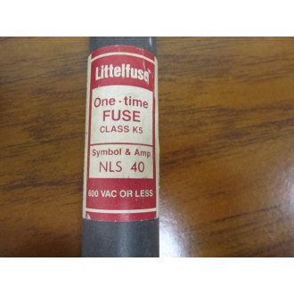 Littelfuse NLS 40 Fuse Bag Of 2 - New No Box