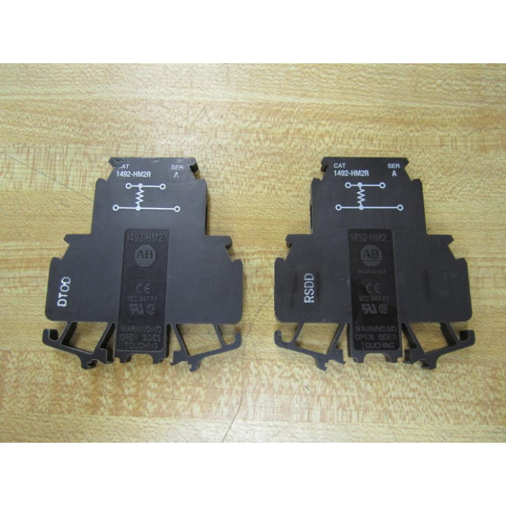 Allen Bradley 1492-HM2R Terminal Block 1492HM2R (Pack of 2) - New No Box
