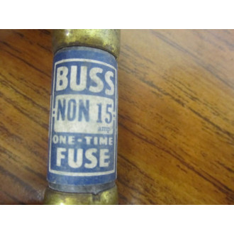 Buss NON-15 Bussmann Fuse Cross Ref 4XF90 Tested (Pack of 10) - Used