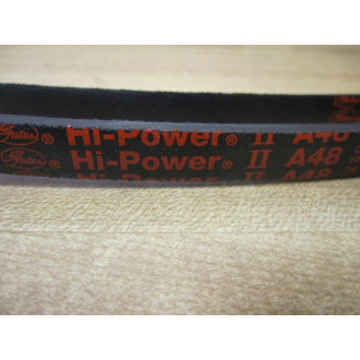 Gates A48 Hi-Power II V-Belt 9002-2048 (Pack of 2) - New No Box