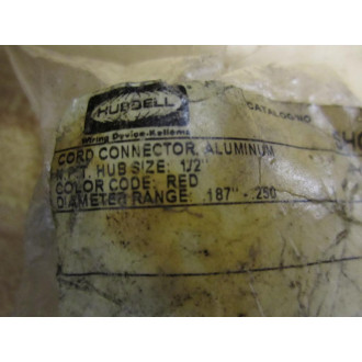 Hubbell SHC1021 Cord Connector (Pack of 7)