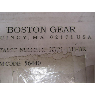 Boston Gear X721-11H-BK Horizontal Base