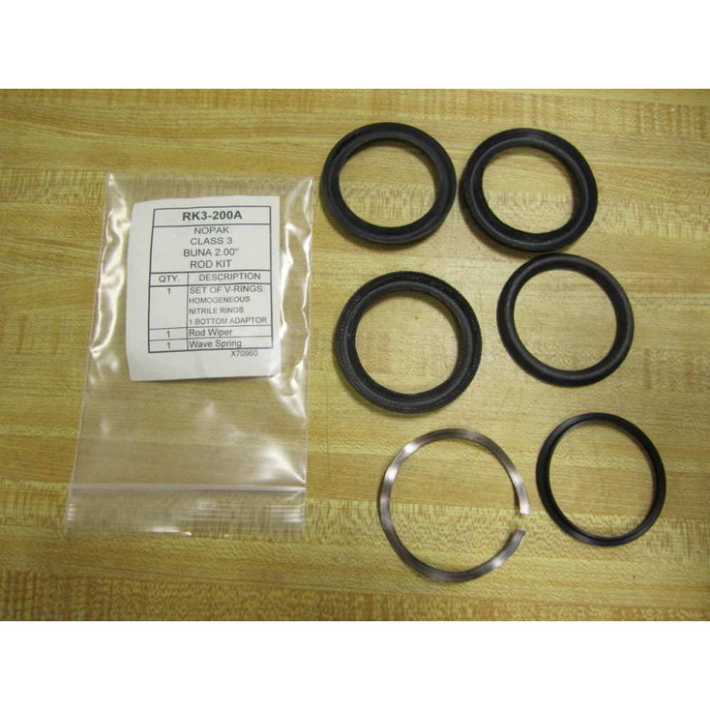 Nopak RK3-200A Class 3 BUNA 2.00" Rod Kit
