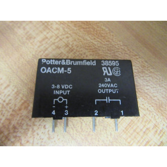 Potter & Brumfield OACM-5 Solid State Relay 0ACM-5 3-8VDC Input - New No Box
