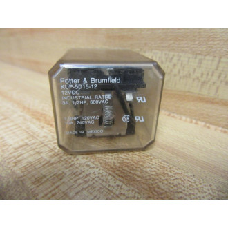 Potter & Brumfield KUP-5D15-12V DC Relay KUP-5D15-12VDC - Used