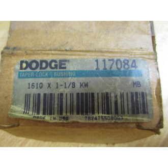 Dodge 117084 Taper Lock Bushing 1610 x 1-18 KW