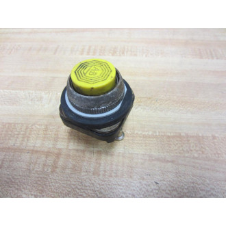 Allen Bradley 800T-B9 Pushbutton 800TB9 Yellow - Used