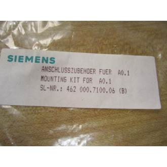 Siemens 462 000.7100.06 Mounting Kit 462000710006