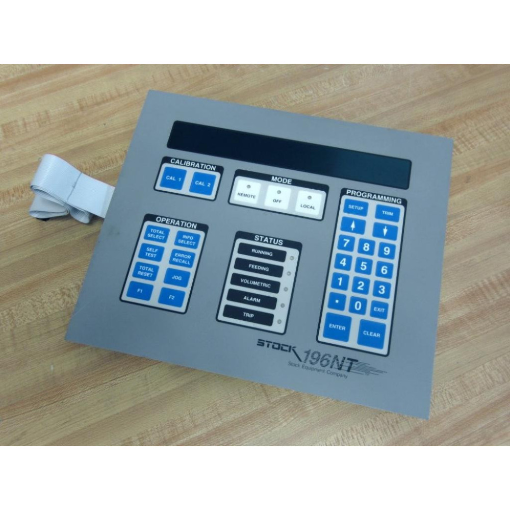 Stock D28753-1 Display Control Panel 196NT - Used Stock D28753-1 Display Control Panel 196NT - Used