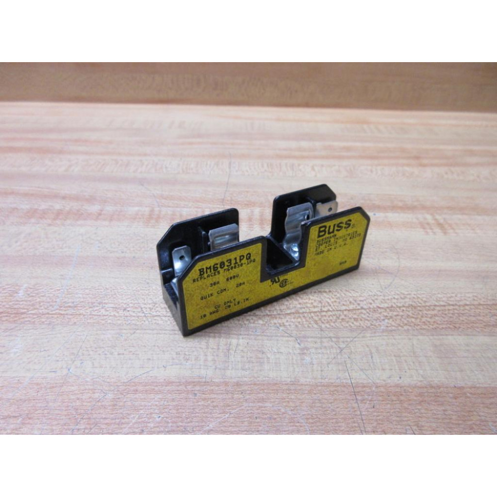 Buss BM6031PQ Bussmann Fuse Block Cr. Ref 4XC30 - New No Box