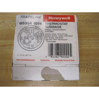 Honeywell Q539A-1014 Thermostat Subbase Tradeline Q539A1014 (Pack of 4)