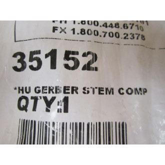 Best Plumbing Specialties 35152 HU Gerber Stem Comp