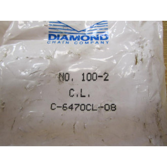 Diamond Chain C-6470CL-08 Connecting Master Link C6470CL08 (Pack of 3)