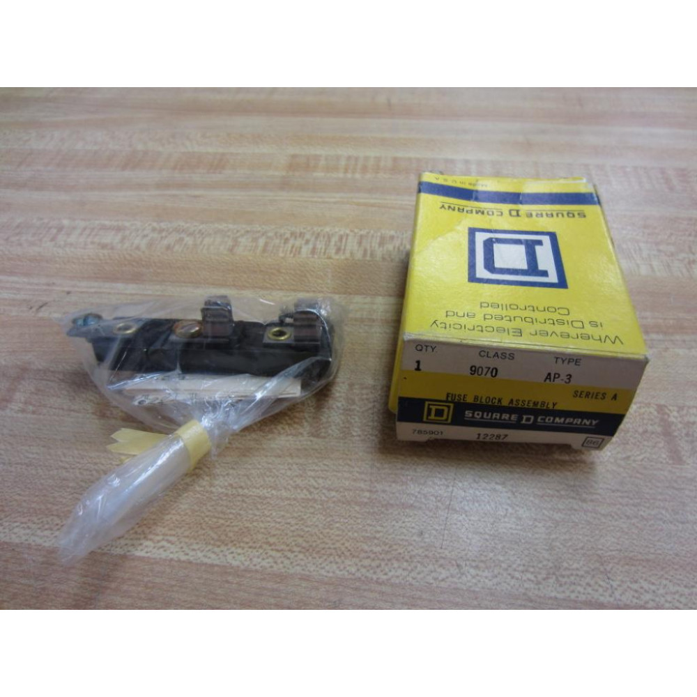 Square D 9070-AP3 Fuse Block 9070AP3 (Pack of 6)
