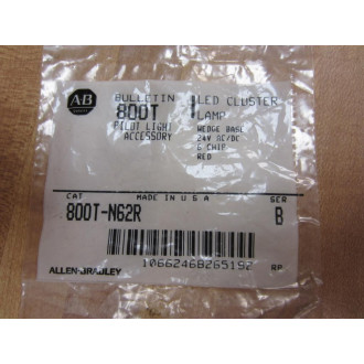 Allen Bradley 800T-N62R LED Cluster Lamp 800TN62R (Pack of 4)