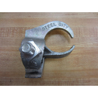 Steel City EC-1-12 1-12" Edge Pipe Clamp EC112 (Pack of 6) - New No Box
