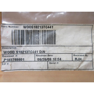 Woodhead S18213TC441 Molex DIN Connector