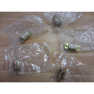 Cinch DE9PV Pack Of 5 Connectors 9-Pins