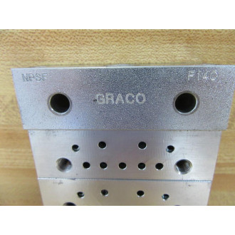 Graco 24G489 Divider Valve Base Plate - Used