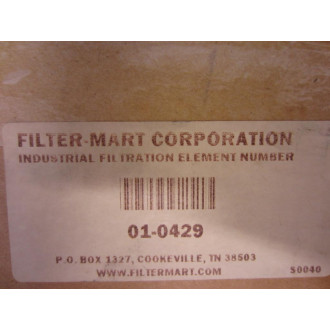 Filter Mart 01-0429 010429 Filter Element