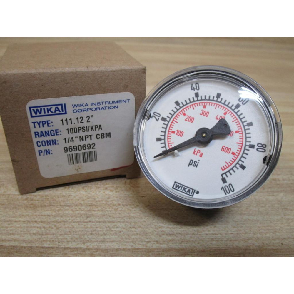 Wika 9690692 Gauge Type: 111.12 2"