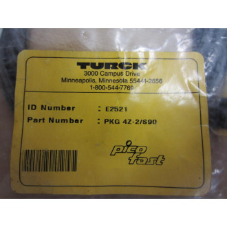 Turck PKG 4Z-2S90 Cordset E2521