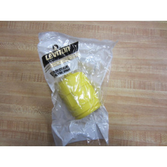 Leviton 6033-Y 6033Y Yellow Boot For Straight Plug (Pack of 10)