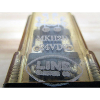 Line Electric MKH2D Relay MKH2D-24VDC - Used