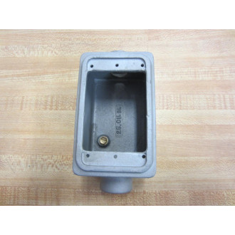 Crouse & Hinds 12" fd1 12" FD1 12FD1 Cast Device Box - Used