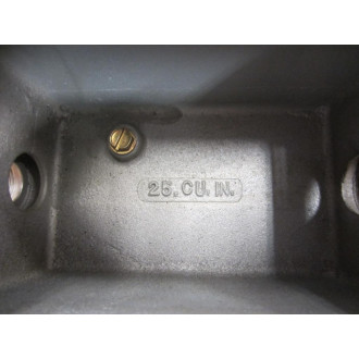 Crouse & Hinds 12" fd1 12" FD1 12FD1 Cast Device Box - Used