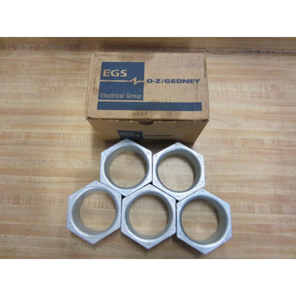 O-ZGedney 7-300 3" Bushed Conduit Nipple 7300 (Pack of 5)