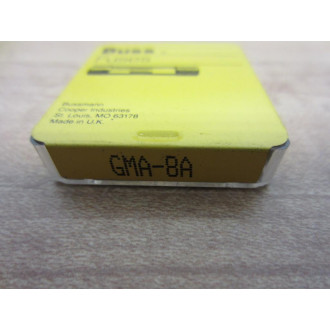Bussmann GMA-8A Buss Fuse 8A 125V GMA8A (Pack of 5)