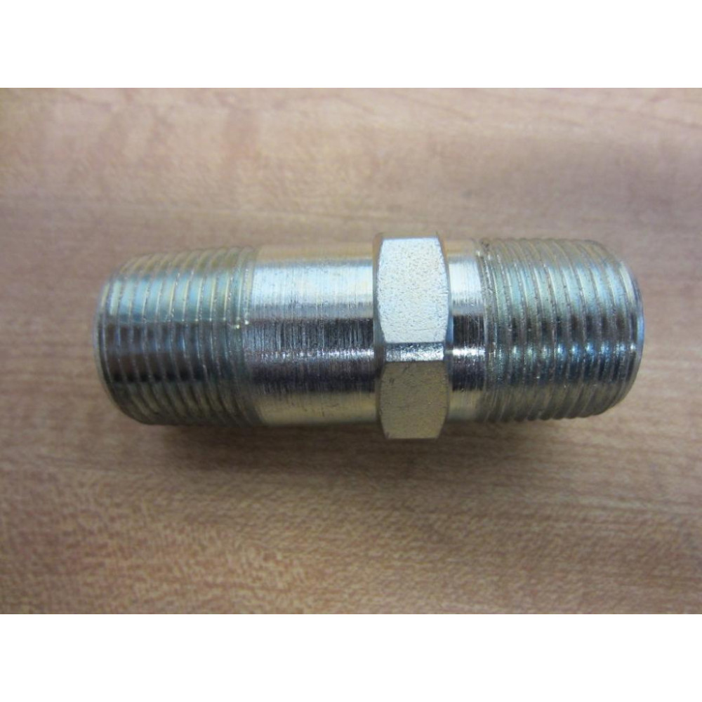 Lincoln 13252 (1-18" Hex) Nipple 34MPT X 2-3 - New No Box