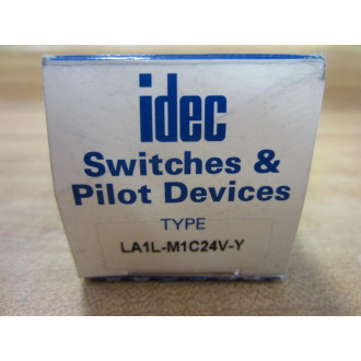 IDEC LA1L-M1C24V-Y Push Button LA1LM1C24VY