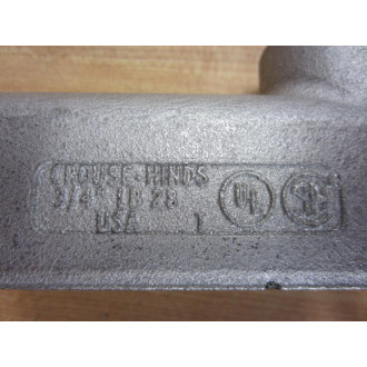 Crouse Hinds LB 28 Conduit Body 34" - New No Box