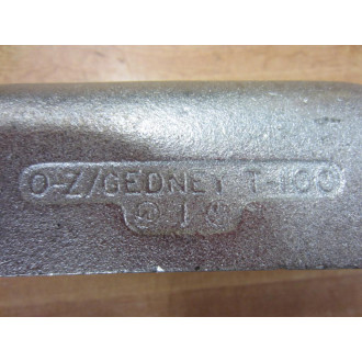 OZ Gedney T-100 T100 Conduit Body 1" T Type - New No Box