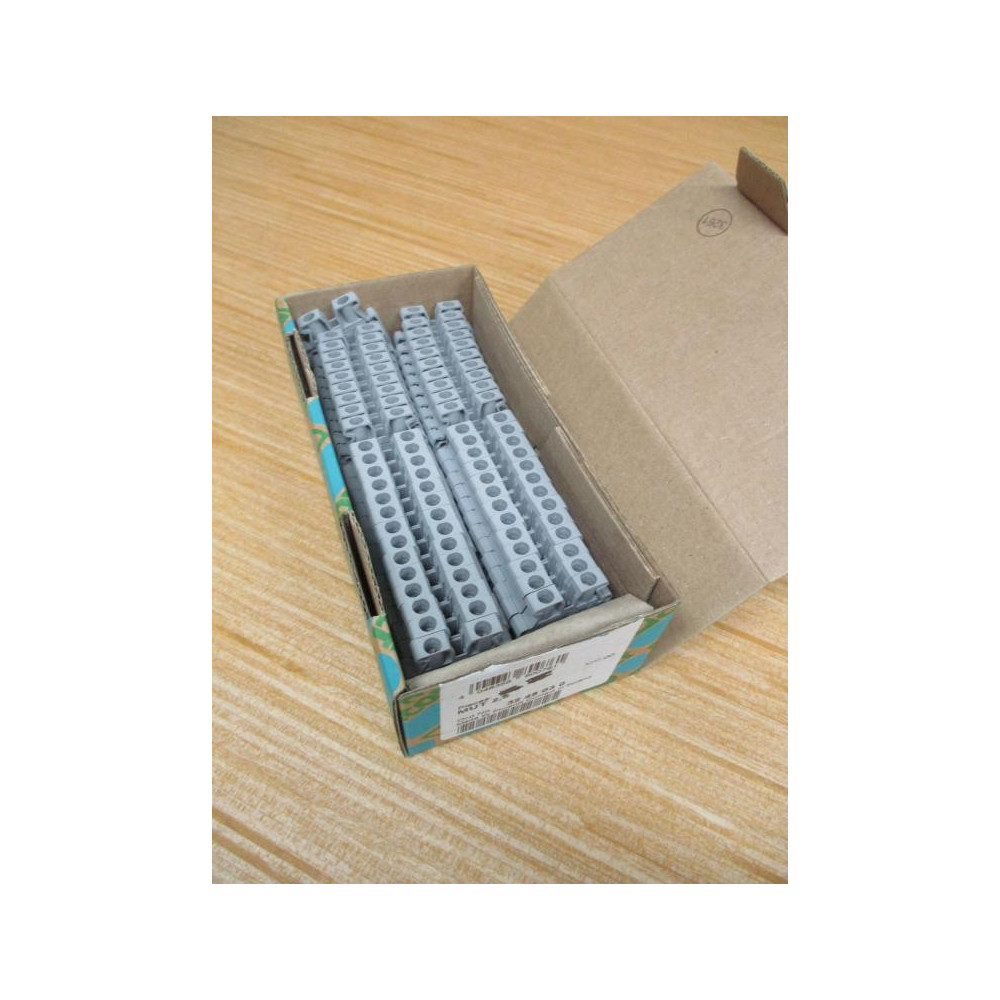Phoenix Contact MUT 2,5 Mini Feed-Through Terminal Block 3248030 (Pack of 47) Phoenix Contact MUT 2,5 Mini Feed-Through Terminal Block 3248030 (Pack of 47)