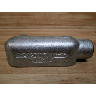 OZGedney LR-75 Conduit Body LR75 - New No Box
