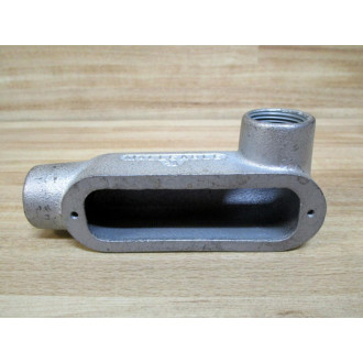 OZGedney LR-75 Conduit Body LR75 - New No Box