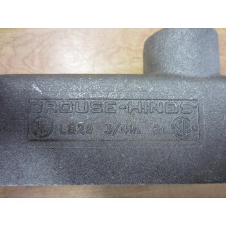 Crouse & Hinds LB29 Conduit Body Type LB Size 34" (Pack of 8) - New No Box
