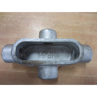 OZ Gedney X27 X-27 X 27 Conduit Body Type X Size 34" - New No Box