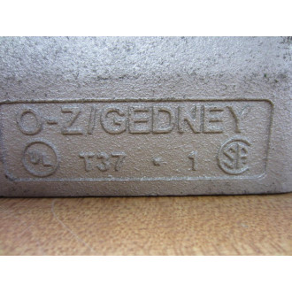 OZ Gedney T37 T-37 T 37 Conduit Body Type T Size 1" - New No Box