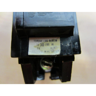 General Electric THQB115 Circuit Breaker 15A 1 Pole GE - Used