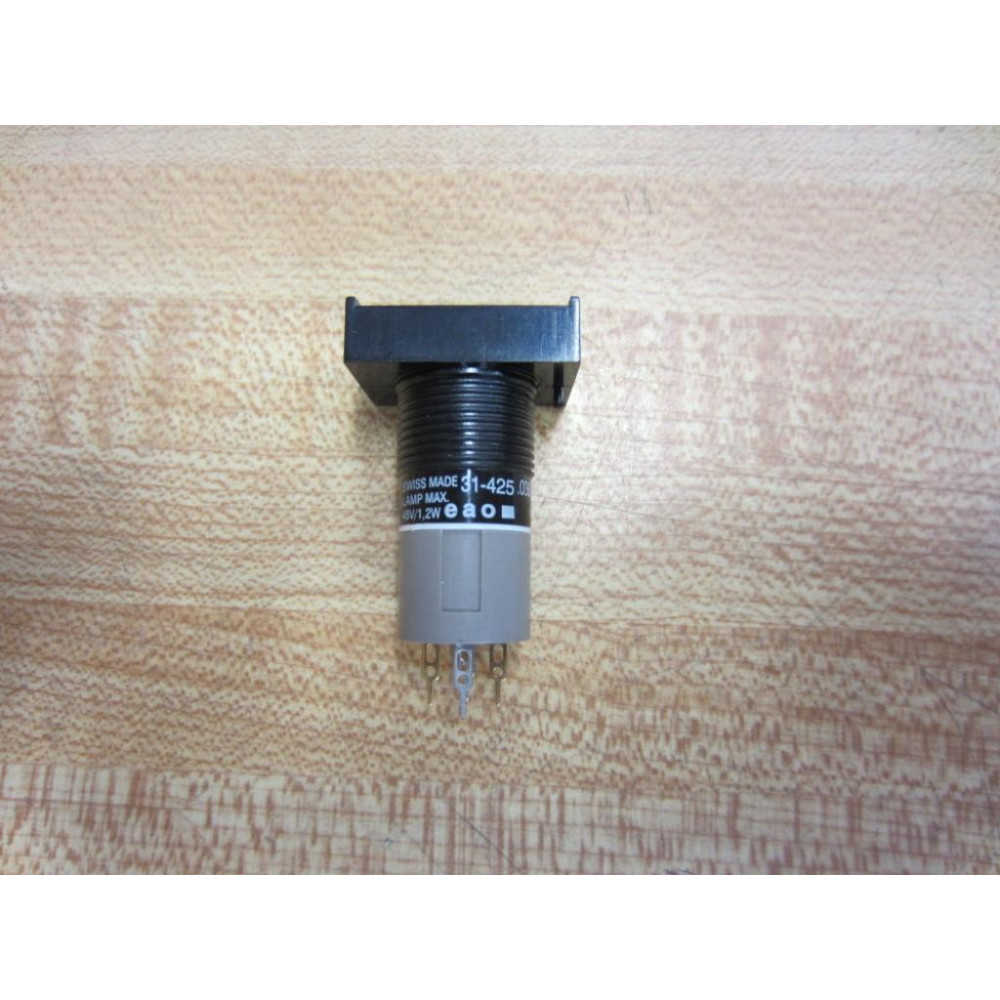 EAO 31-425 .036 EAO 31425036 Pushbutton 48V 12W No Cap - New No Box