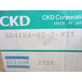 CKD AG41E4-03-2-M3T Pneumatic Solenoid Valve